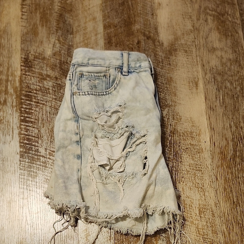 Distressed Denim Shorts - Picture 10 of 10